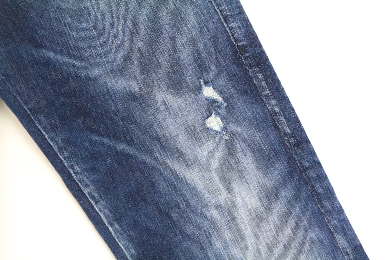DIESEL Slandy 0090Q Women Jeans W27/L30 Super Slim Skinny Distressed Aged Look