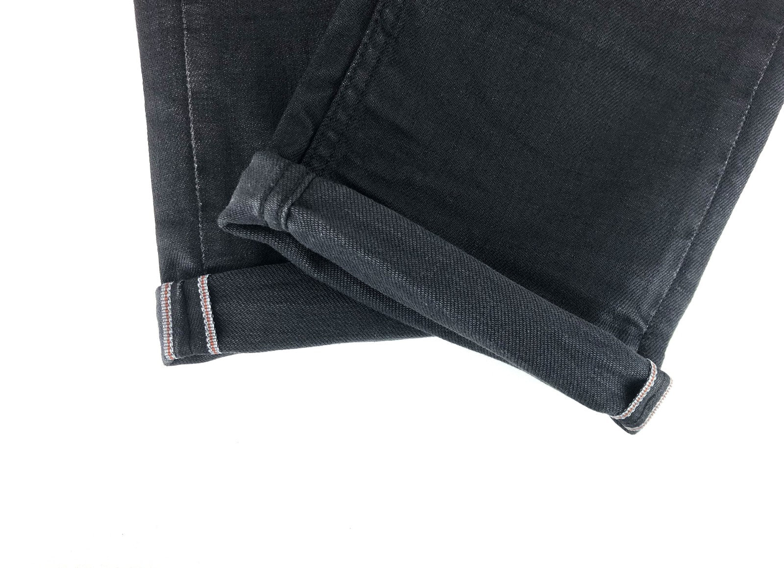 REPLAY Grover Men Jeans W30/L34 Selvedge Stretch Button-Fly Grey Straight Fit