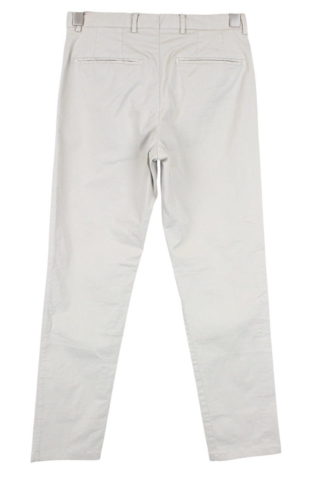 SUITSUPPLY Porto Novo Men Trousers UK26R Cotton Stretch Classic Chino Brown