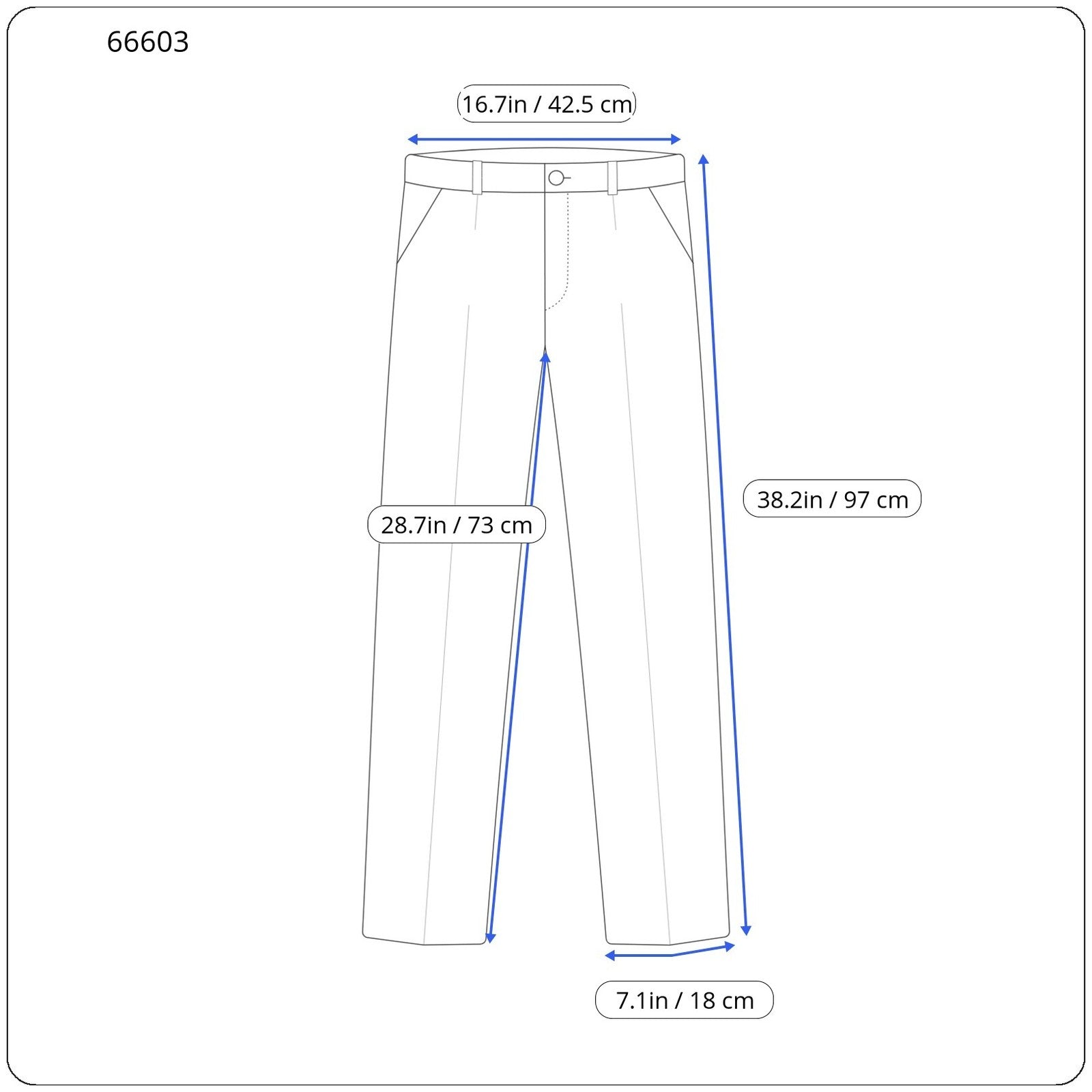 SUITSUPPLY Porto Novo Men Trousers UK32R Cotton Blend Stretch Dark Blue Lined
