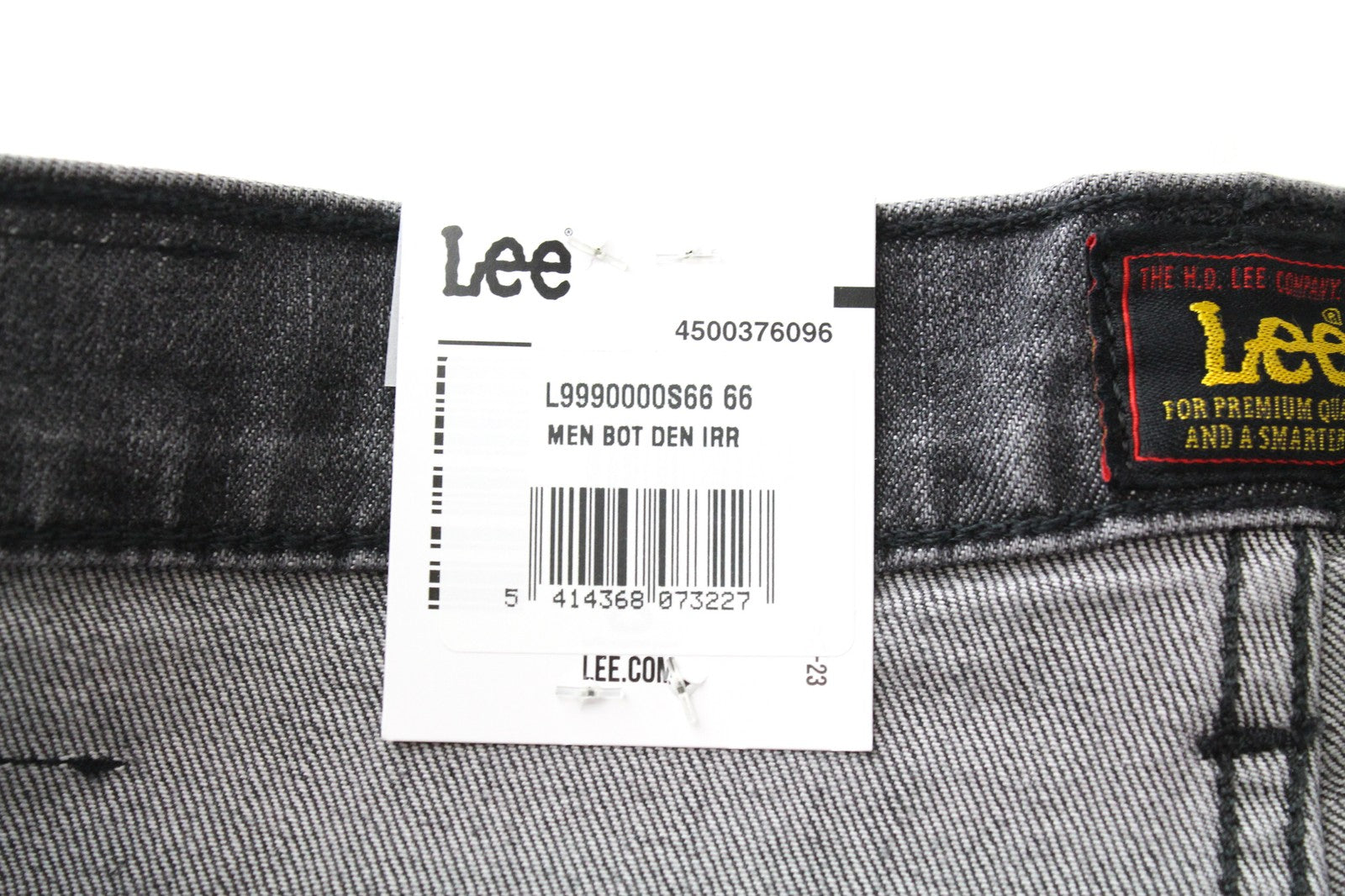 LEE Rider Men Jeans W31/L34 Slim Fit Wash Cotton Stretch Grey Denim Casual