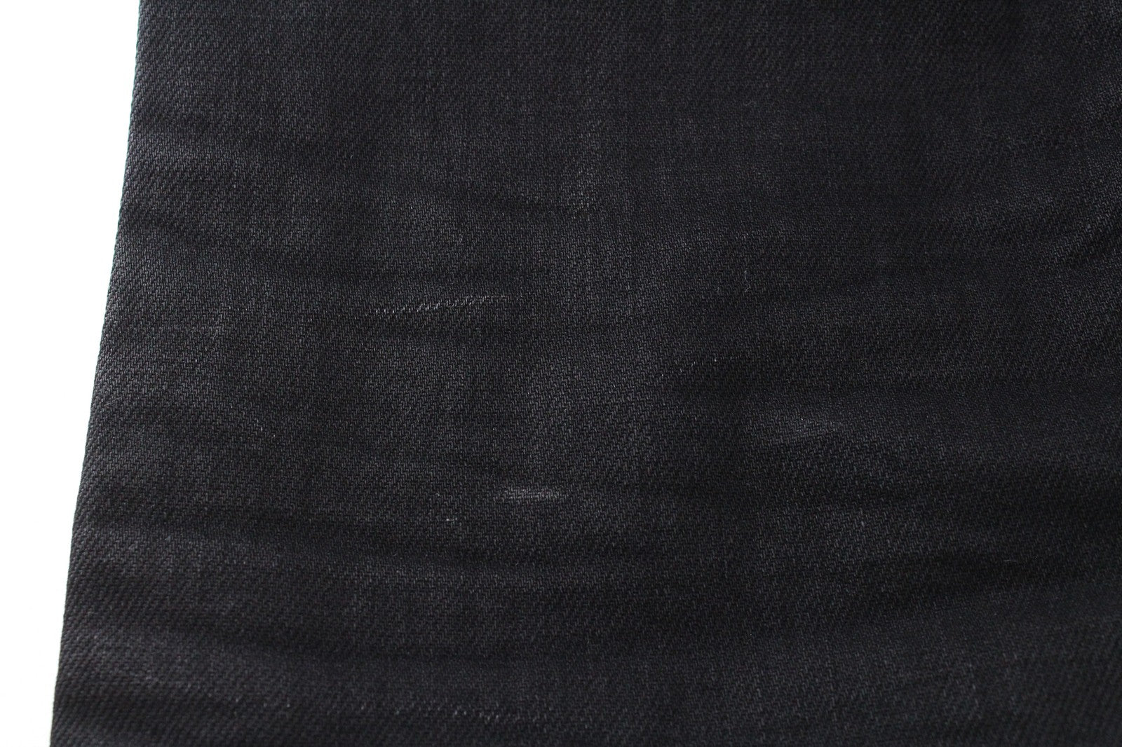 REPLAY Grover Men Jeans W30/L34 Straight Fit Selvedge Cotton Stretch Black Wash