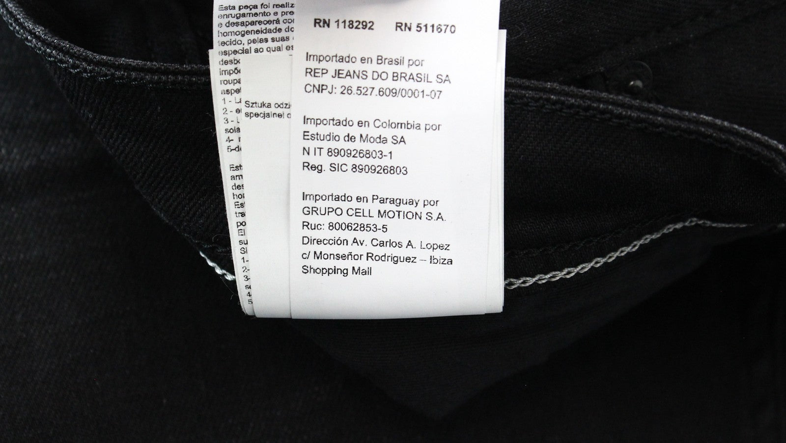 REPLAY Grover Men Jeans W30/L34 Straight Fit Selvedge Cotton Stretch Black Wash