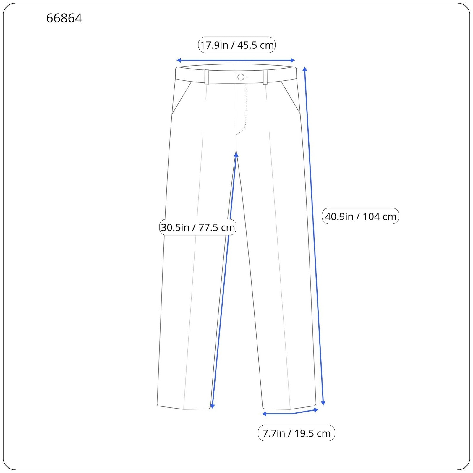 SUITSUPPLY Brescia Men Trousers UK34R Blue Pure Wool Classic Lined Pleated