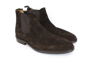 SUITSUPPLY Men Casual Shoes EU44 Brown Suede High-Top Casual Autumn Spring