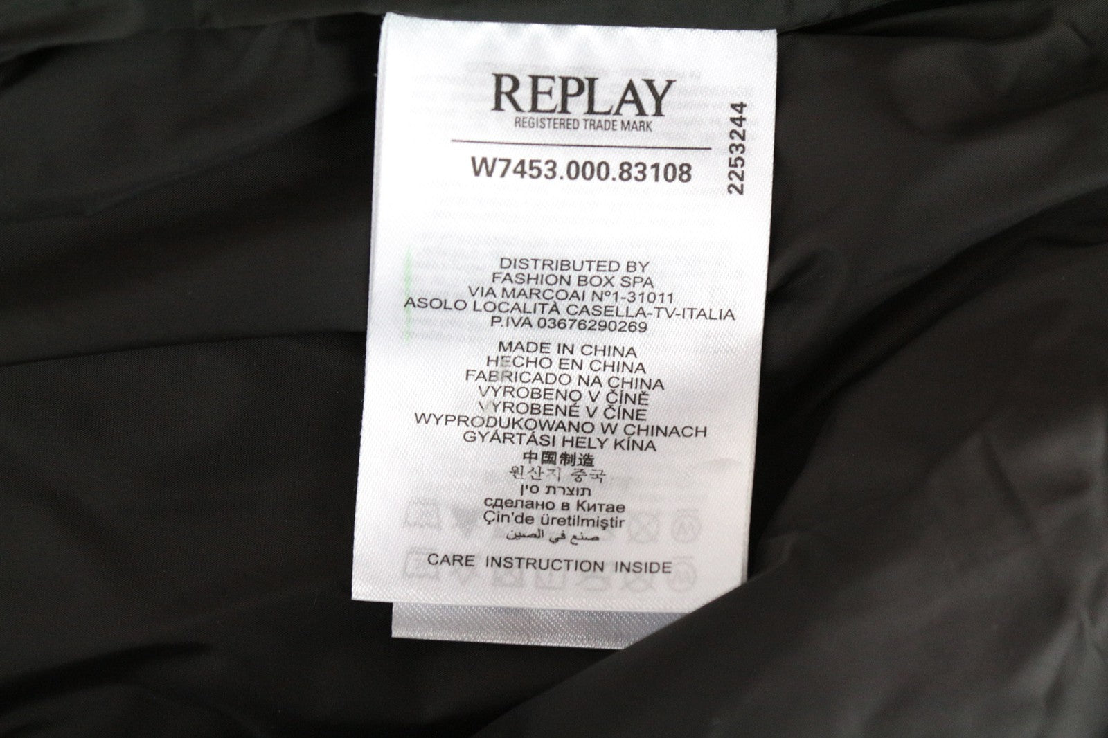 REPLAY Women Jacket M Dark Brown Lined Padded Hooded Single-Breasted