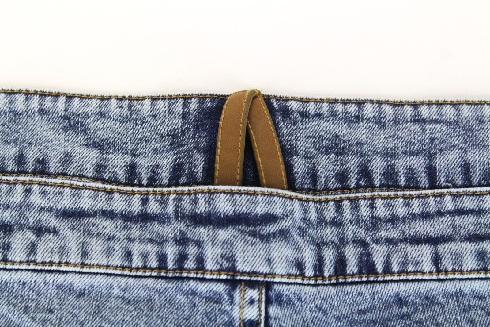 DESIGUAL Coll_Rep Men Jeans W36 Washed Mid-Blue Slim Zipped Classic Stretch