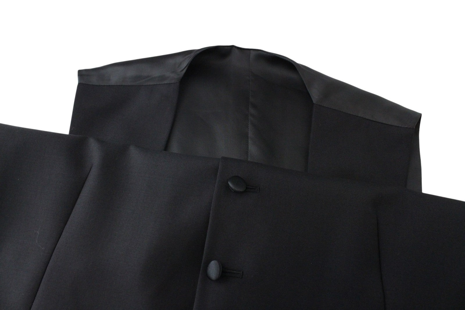 SUITSUPPLY La Spalla Men Suit UK36R Navy Wool Classic Single-Breasted 3 Piece