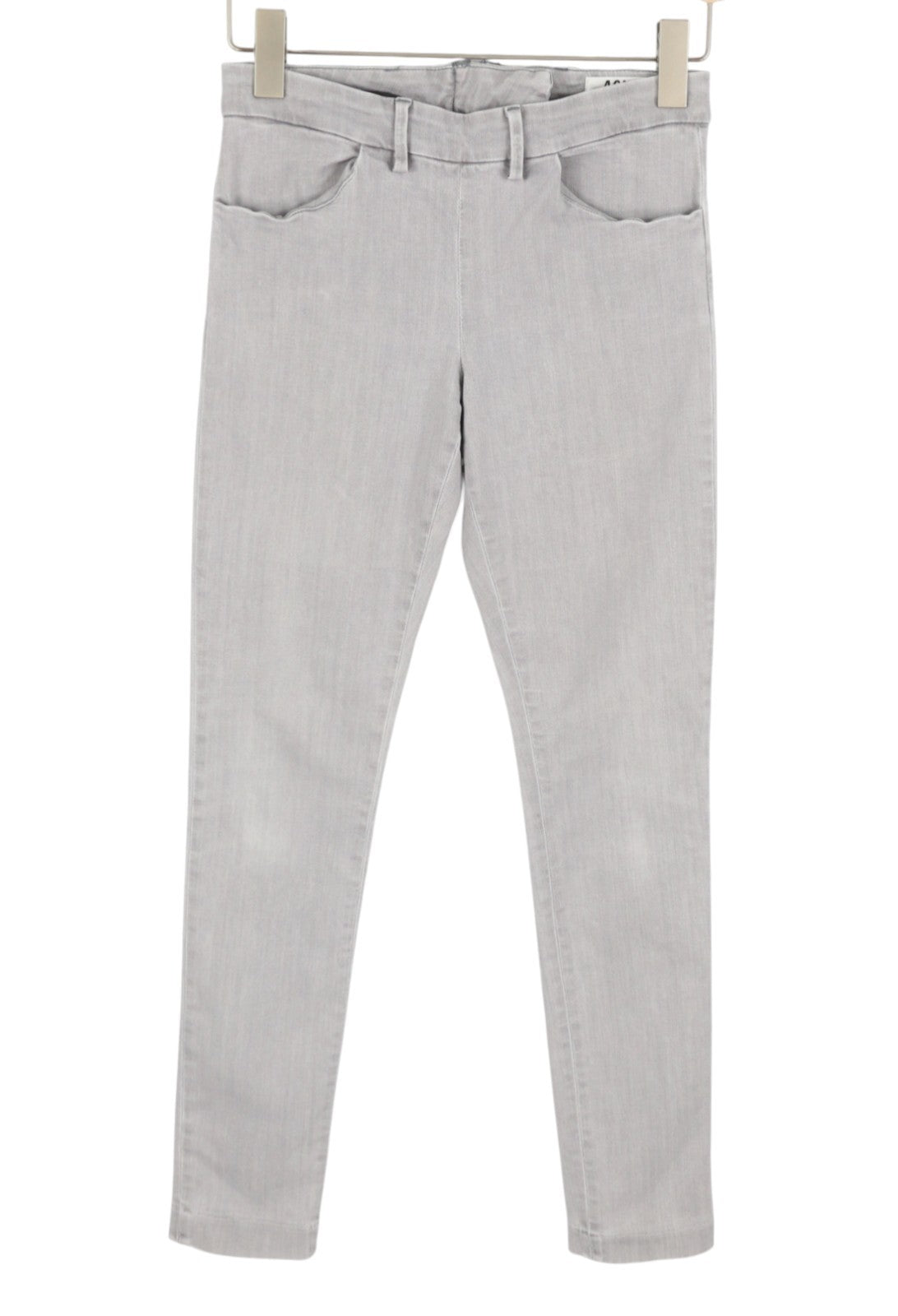 ACNE STUDIOS Skin Grey Women Jeans W27/L32 Grey Stretch Skinny Fit Cropped