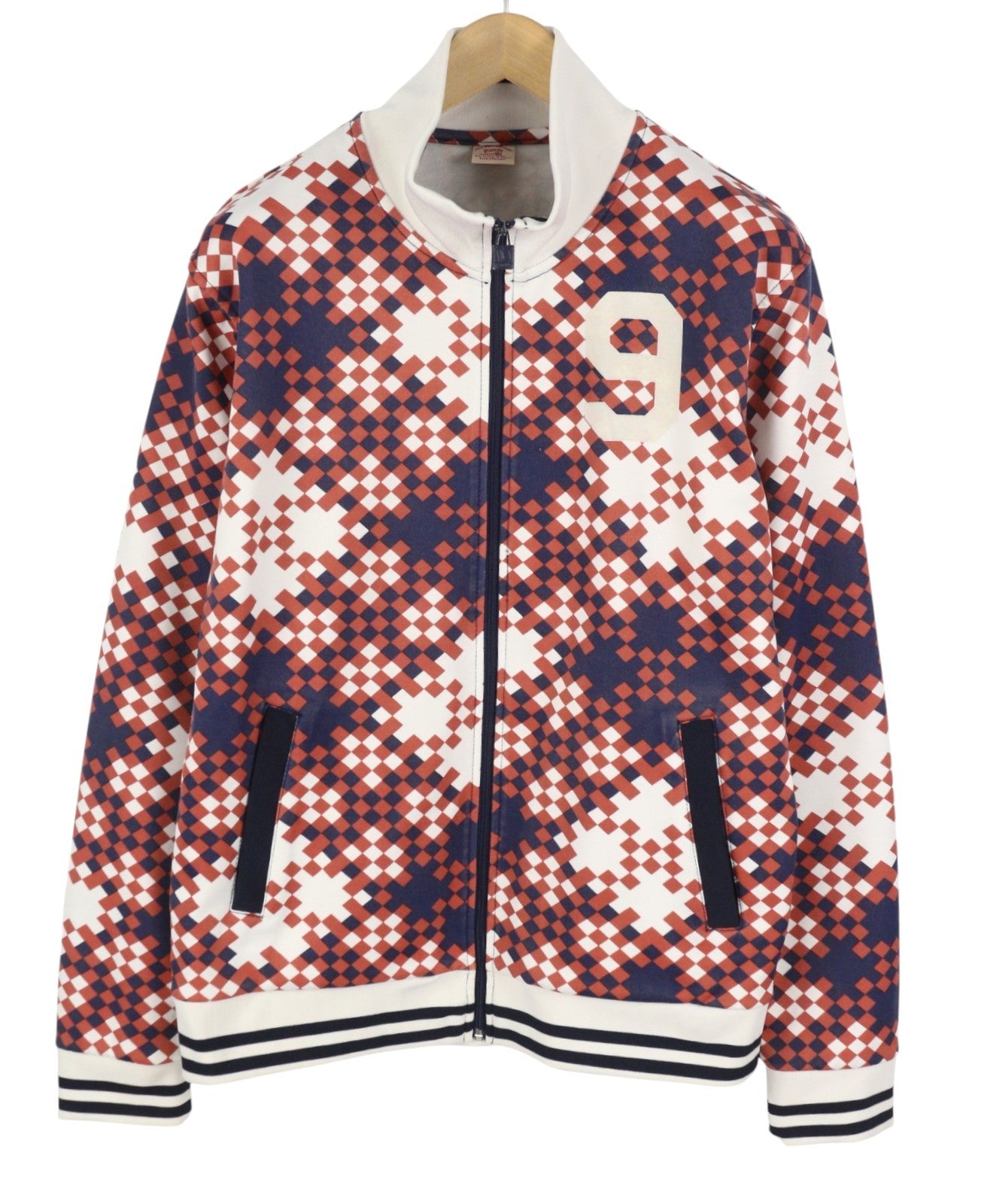 SCOTCH & SODA Men Sweatshirt XL Patterned High Neck Full Zip
