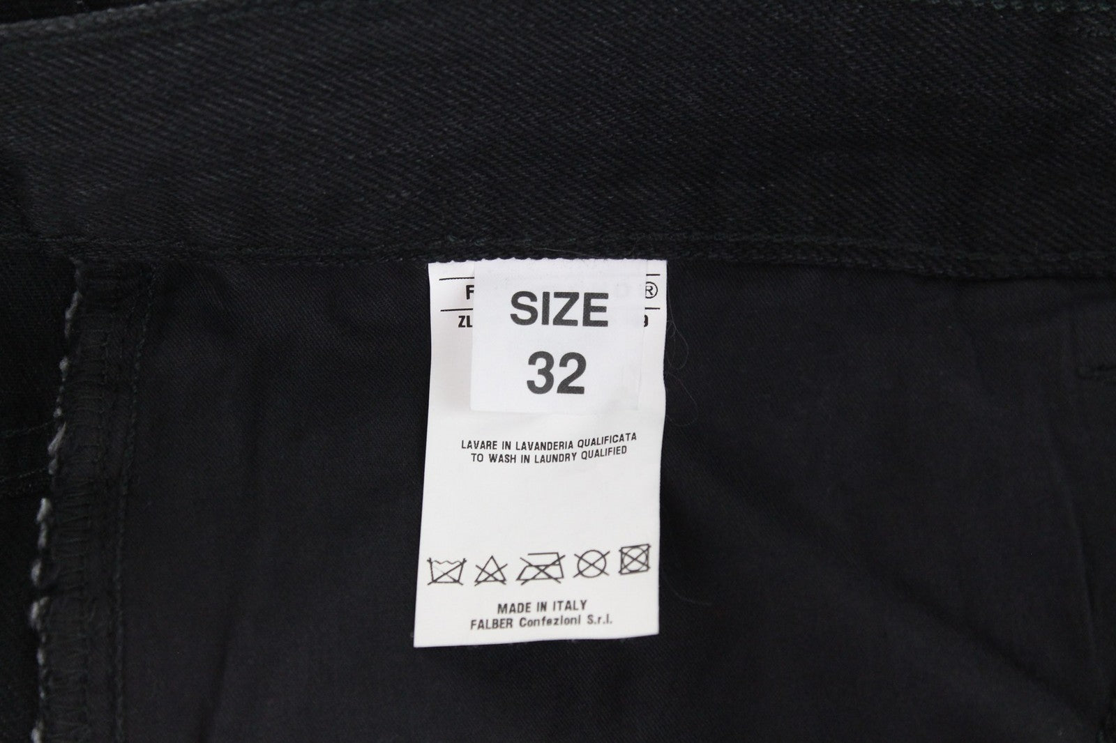 RICHMOND Men Jeans IT32 Black Super Skinny Low Rise Non-Stretch Buttoned Classic