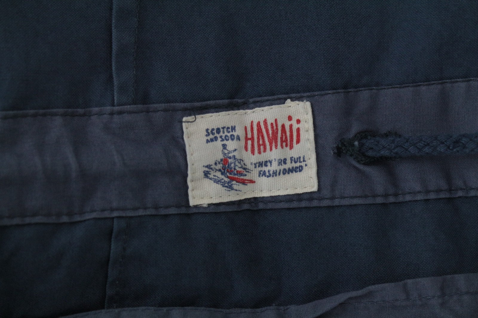 SCOTCH & SODA Men Jacket M Two-Tone Blue Camo Melange Pure Cotton RRP169
