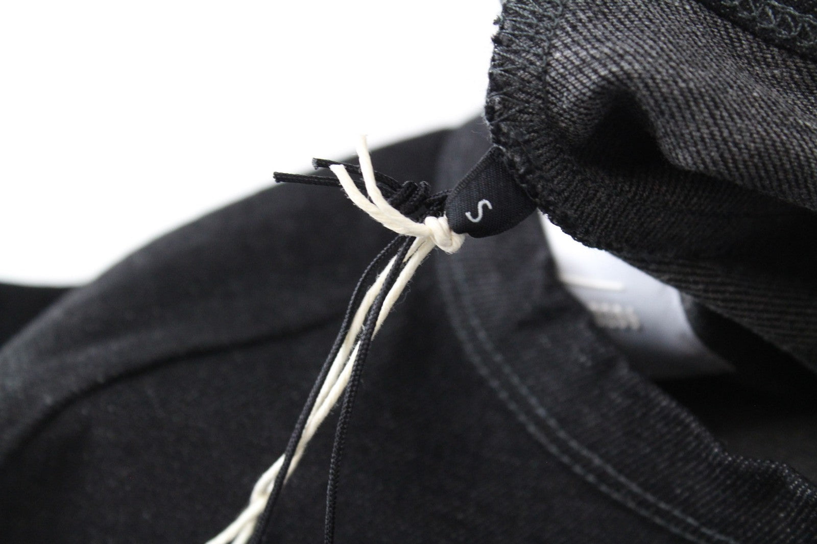 REPLAY Men Sweatshirt S Black Melange Cotton Blend Stretch Crew Neck Classic