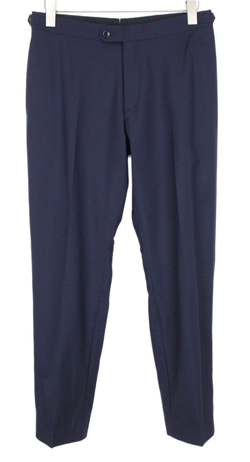 SUITSUPPLY La Spalla Men Suit UK38R Slim 2-Piece Blue Pure Wool S120 Formal