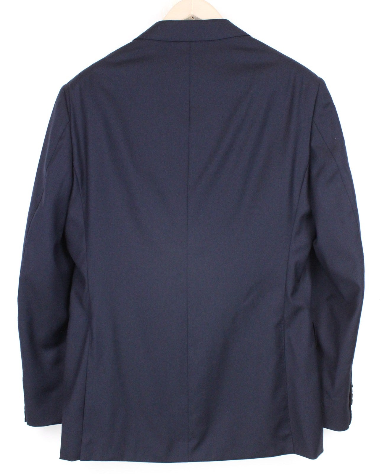 SUITSUPPLY Napoli Men Blazer UK38R Navy Pure Wool Formal Notch Lined Double Vent