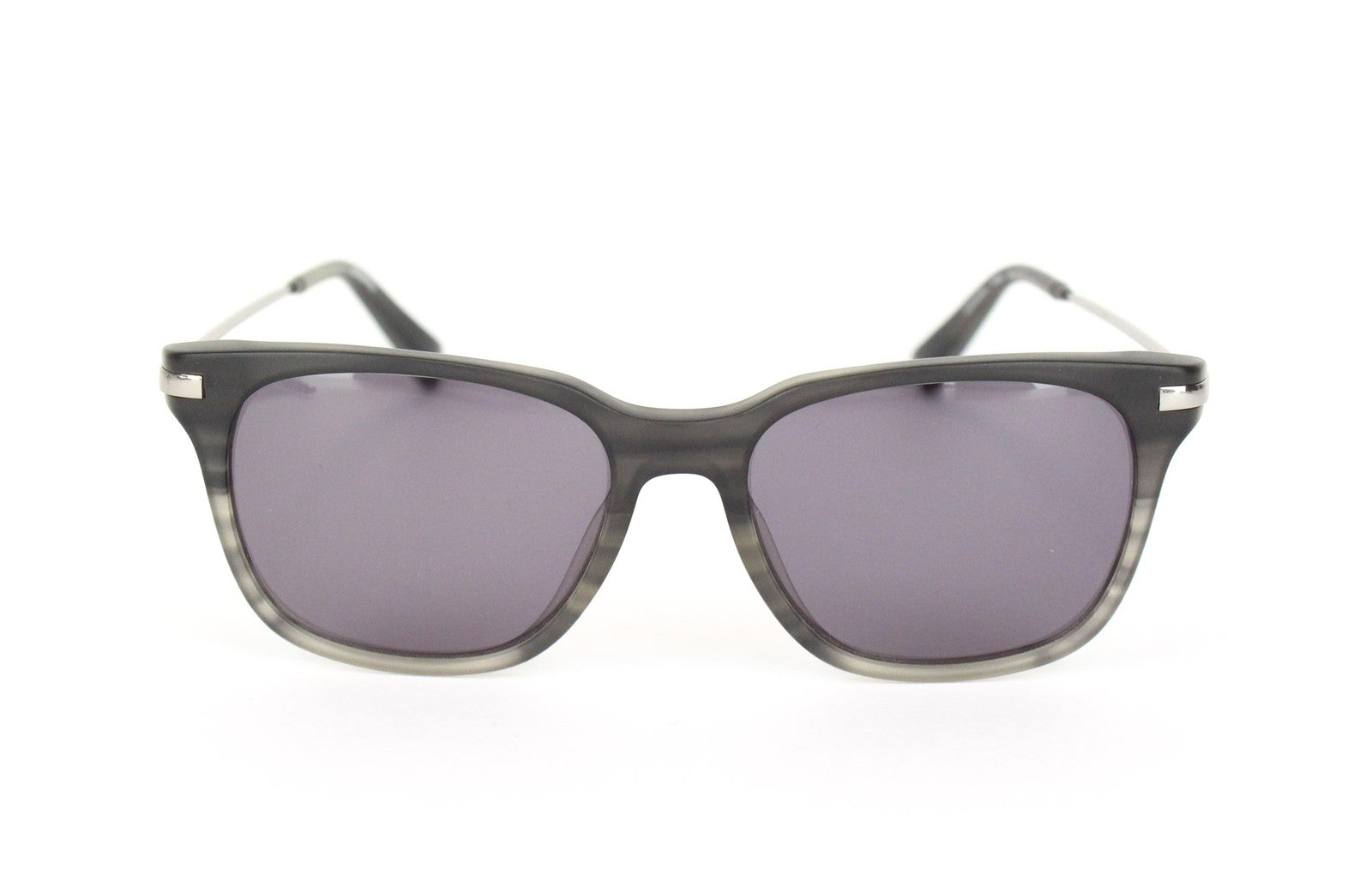SUITSUPPLY Men Sunglasses One Size Pattern Black Square Classic Polarized Lenses