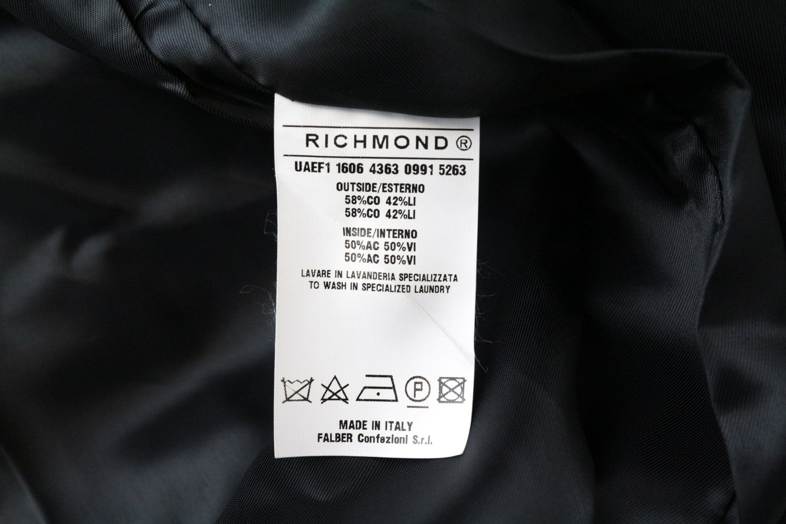 JOHN RICHMOND  Men Jacket 52 Green Cotton Linen Lightweight Zipped Hooded