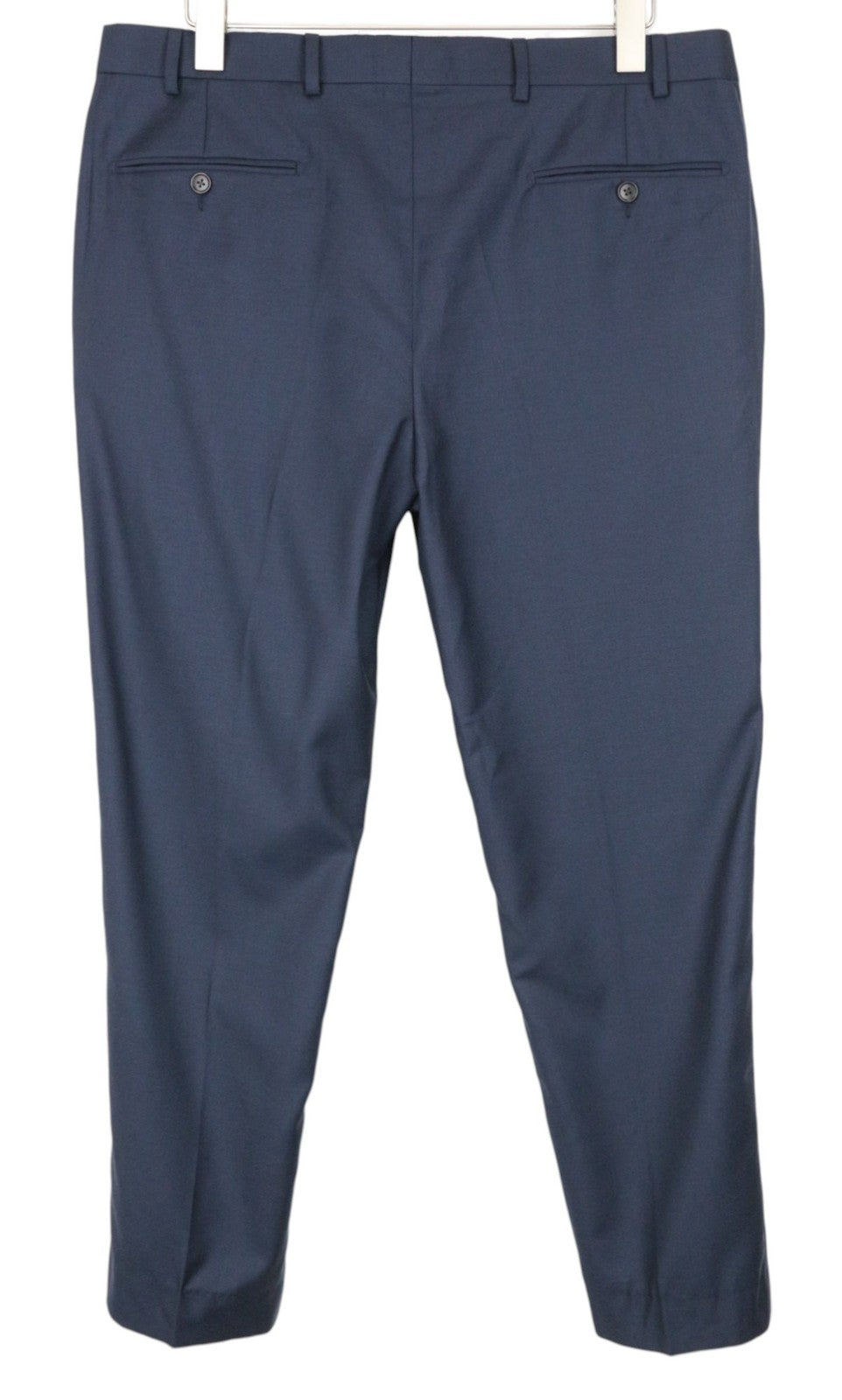 SUITSUPPLY La Spalla Men Suit UK42R Perennial Blue 2-Piece Pure Wool Slim Cut