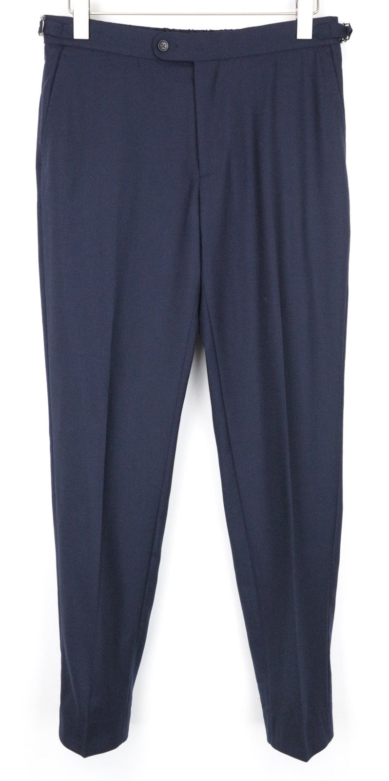 SUITSUPPLY Havana Men Suit UK38S Pure Wool Stretch Slim Blue 3-Piece Unlined
