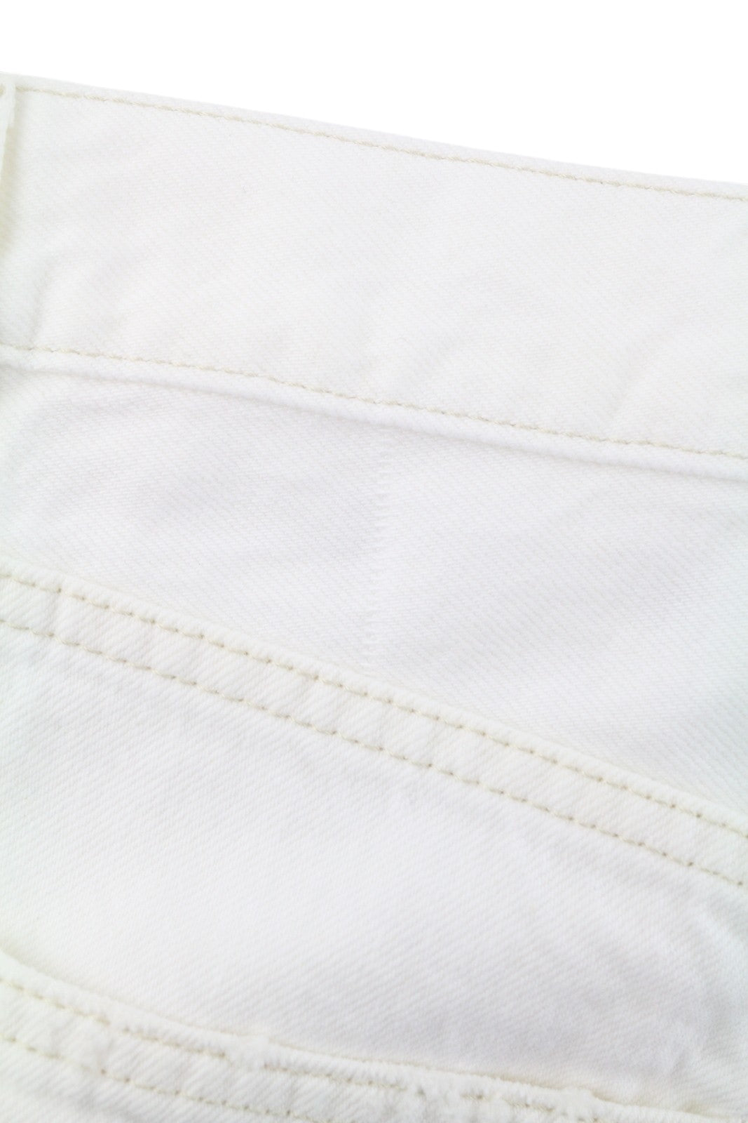R13 Boyfriend Women Jeans 26 Aerin White High Rise Straight Cropped SS26