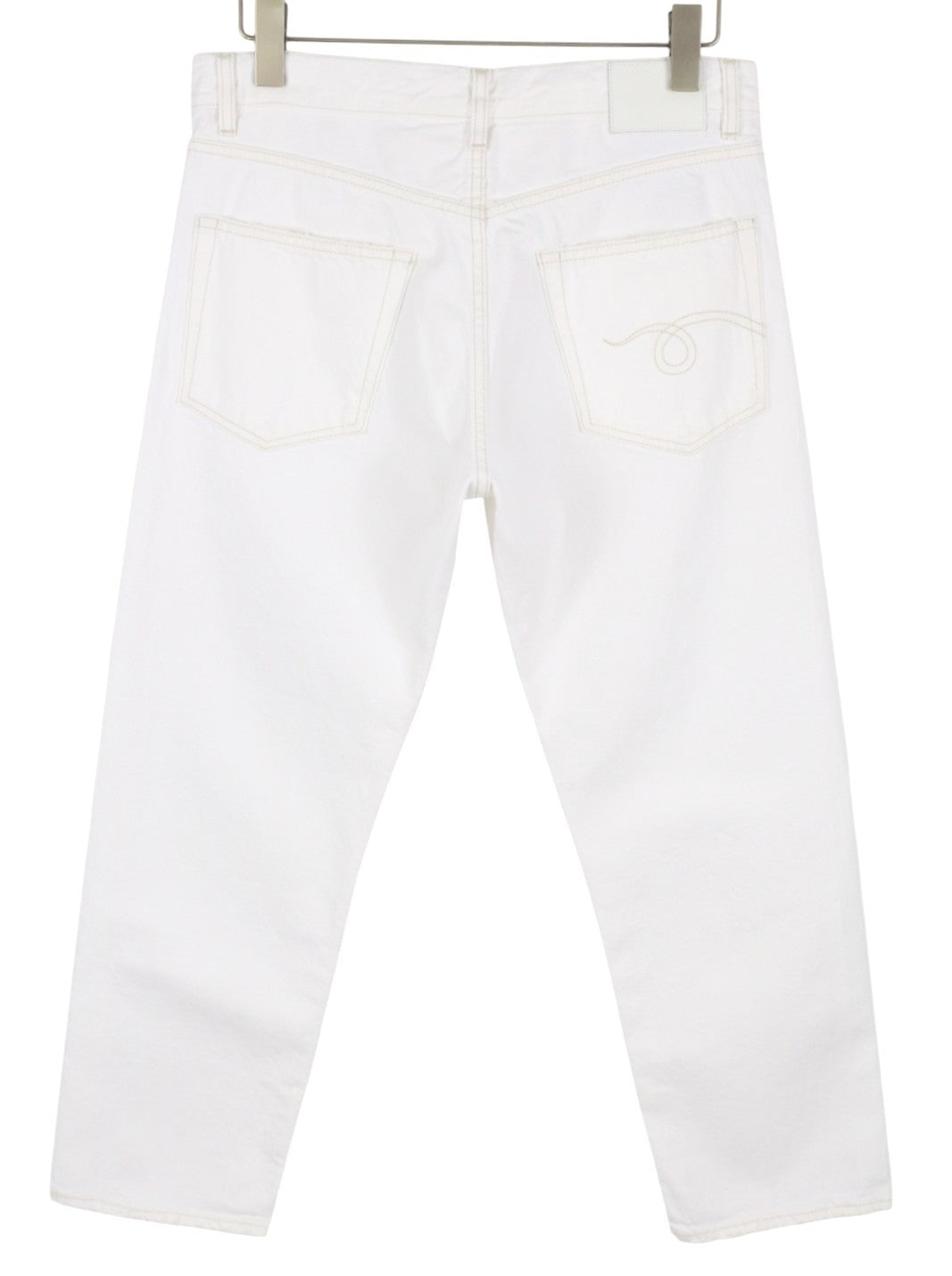 R13 Boyfriend Women Jeans 26 Aerin White High Rise Straight Cropped SS26