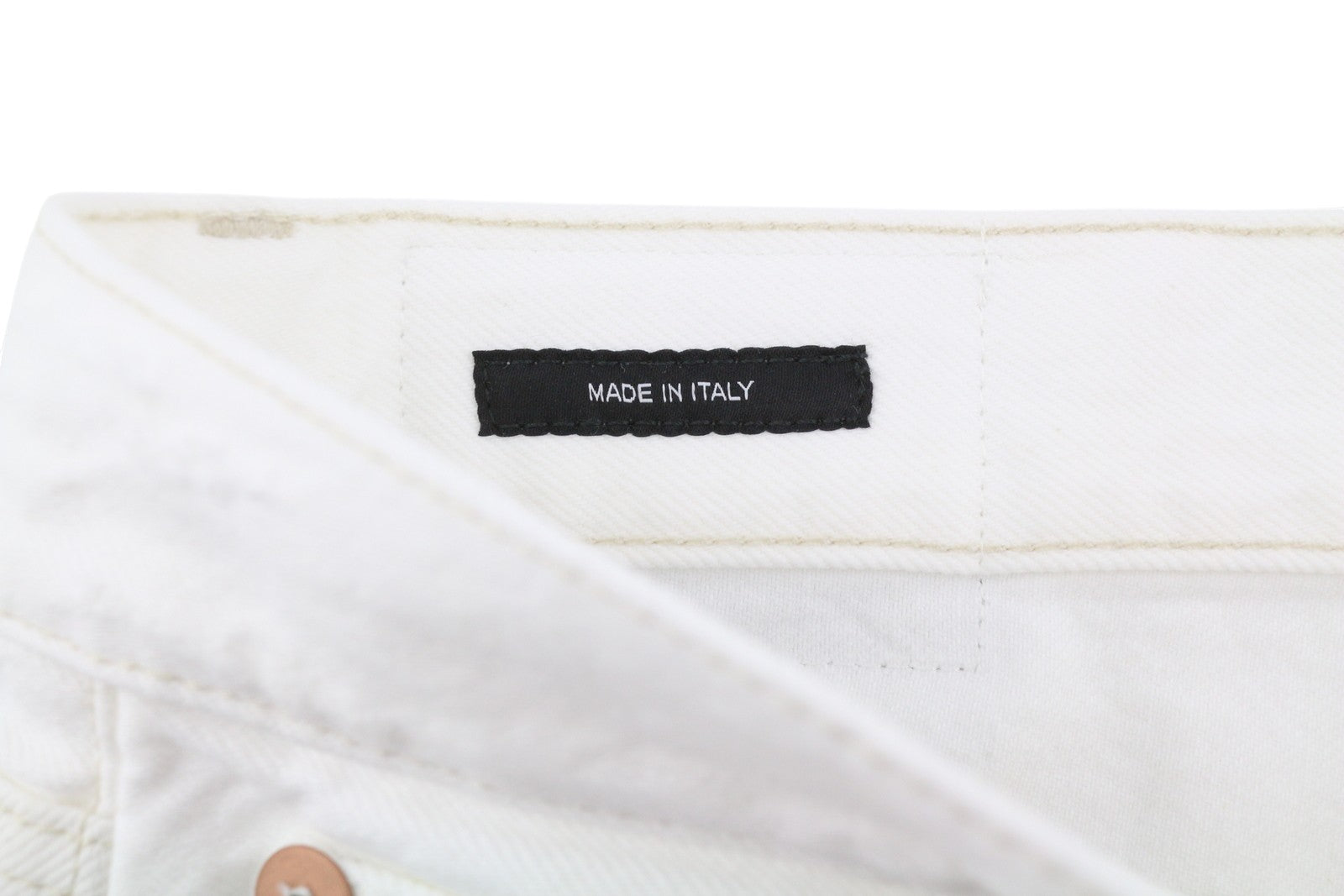 R13 Boyfriend Women Jeans 26 Aerin White High Rise Straight Cropped SS26