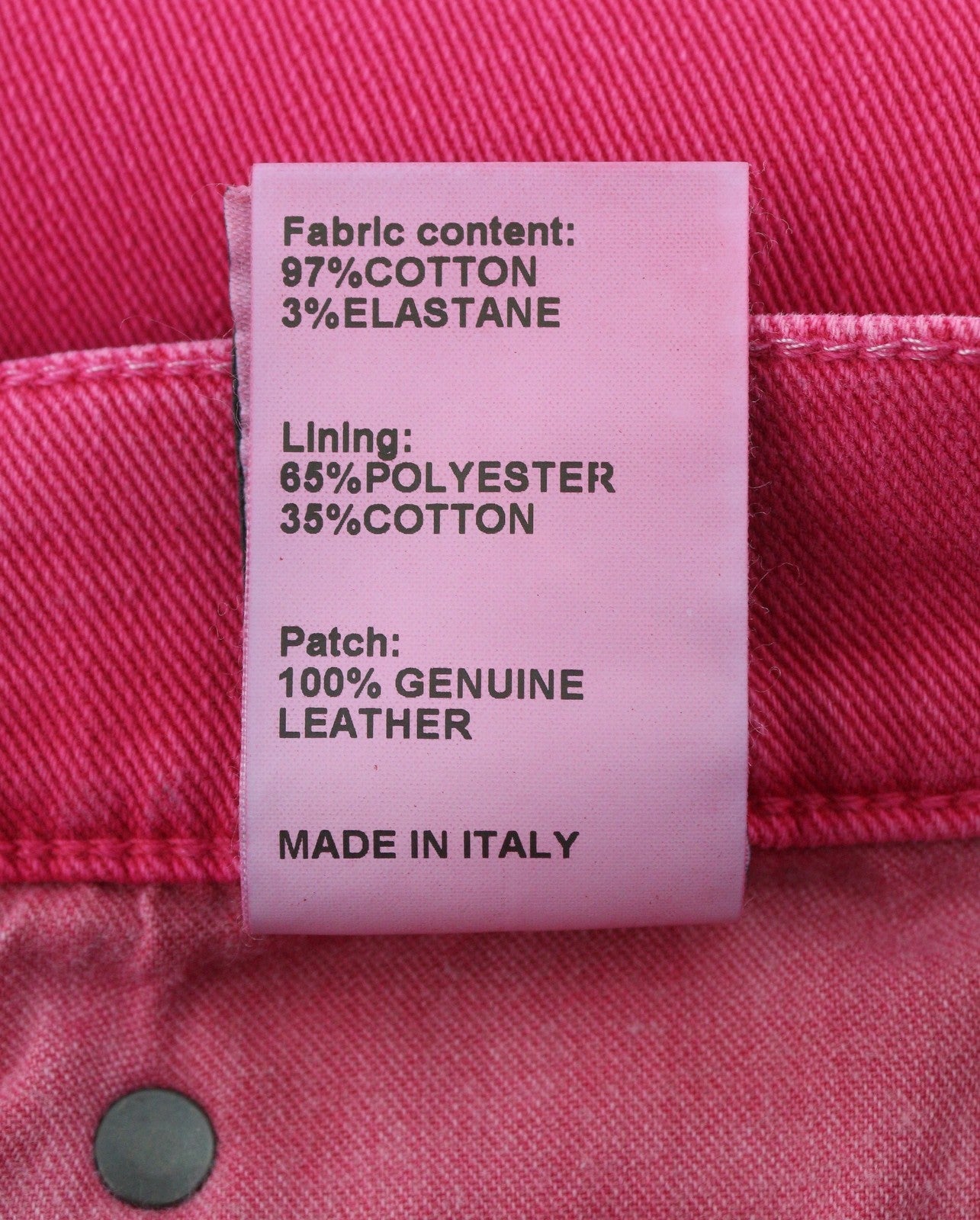R13 Romeo Women Jeans 27 Fuchsia Stretch Cropped Slim Fit SS26 RRP735