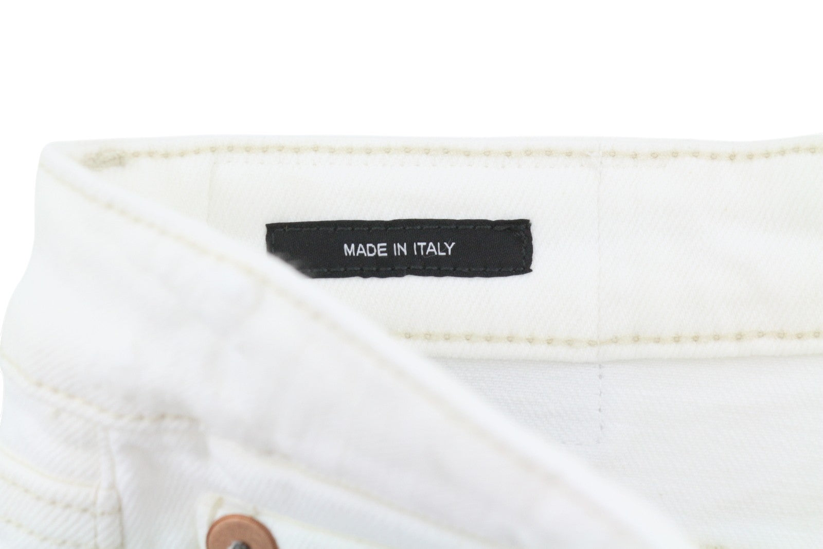 R13 Joan Cropped Flare Women Jeans 26 Aerin White Stretch Cropped SS26 RRP685