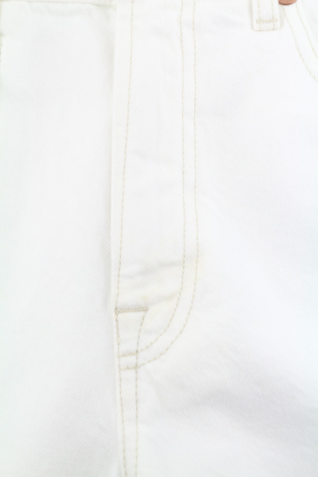 R13 Charlotte Women Jeans 26 Aerin White Flared Fit Zip Fly SS26