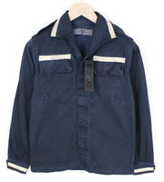 REPLAY Men Jacket XS Blue Cotton Stretch Lightweight Unlined