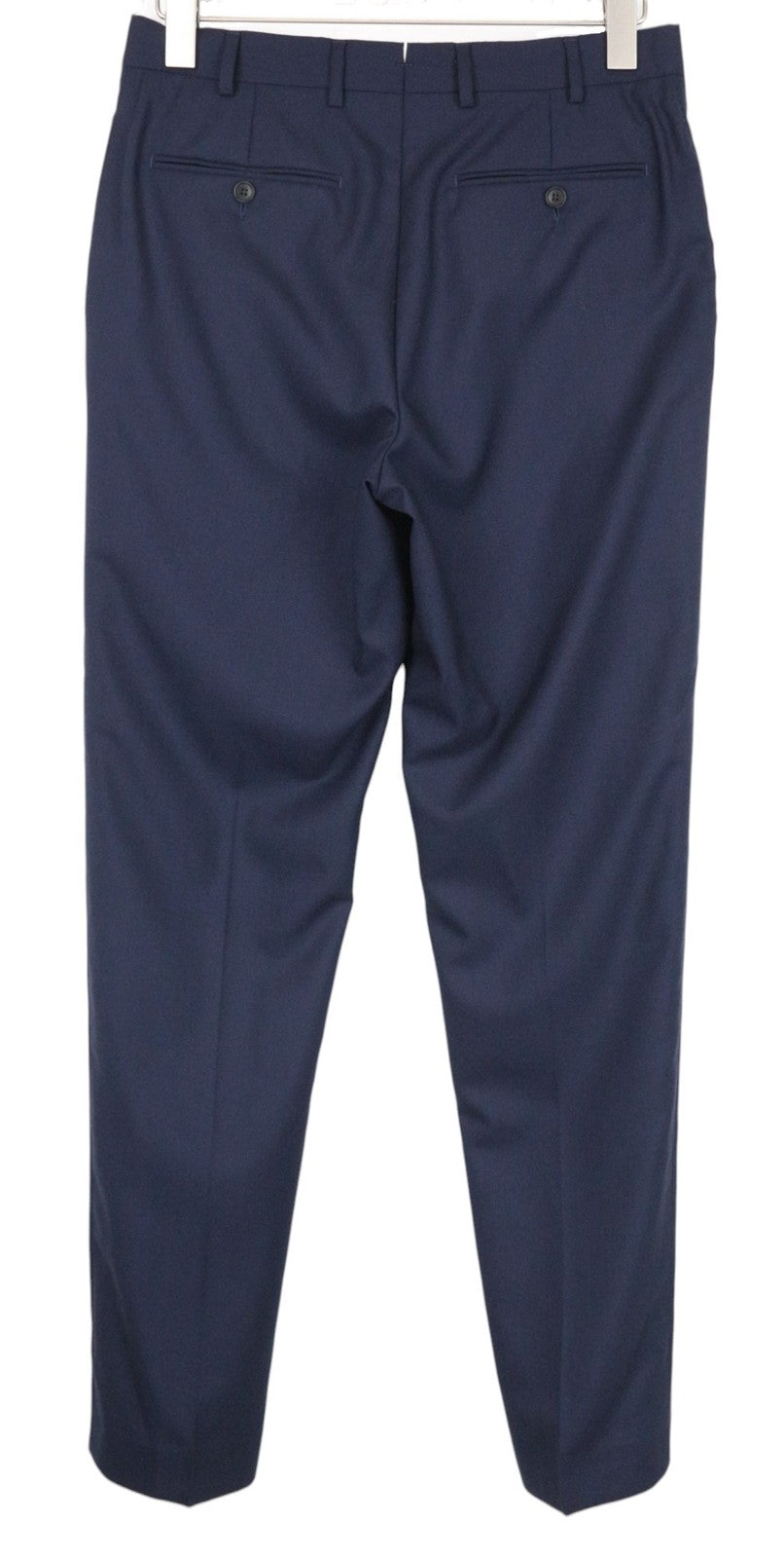 SUITSUPPLY La Spalla Men Suit UK38R Single-Breasted Blue Pure Wool 3 Piece