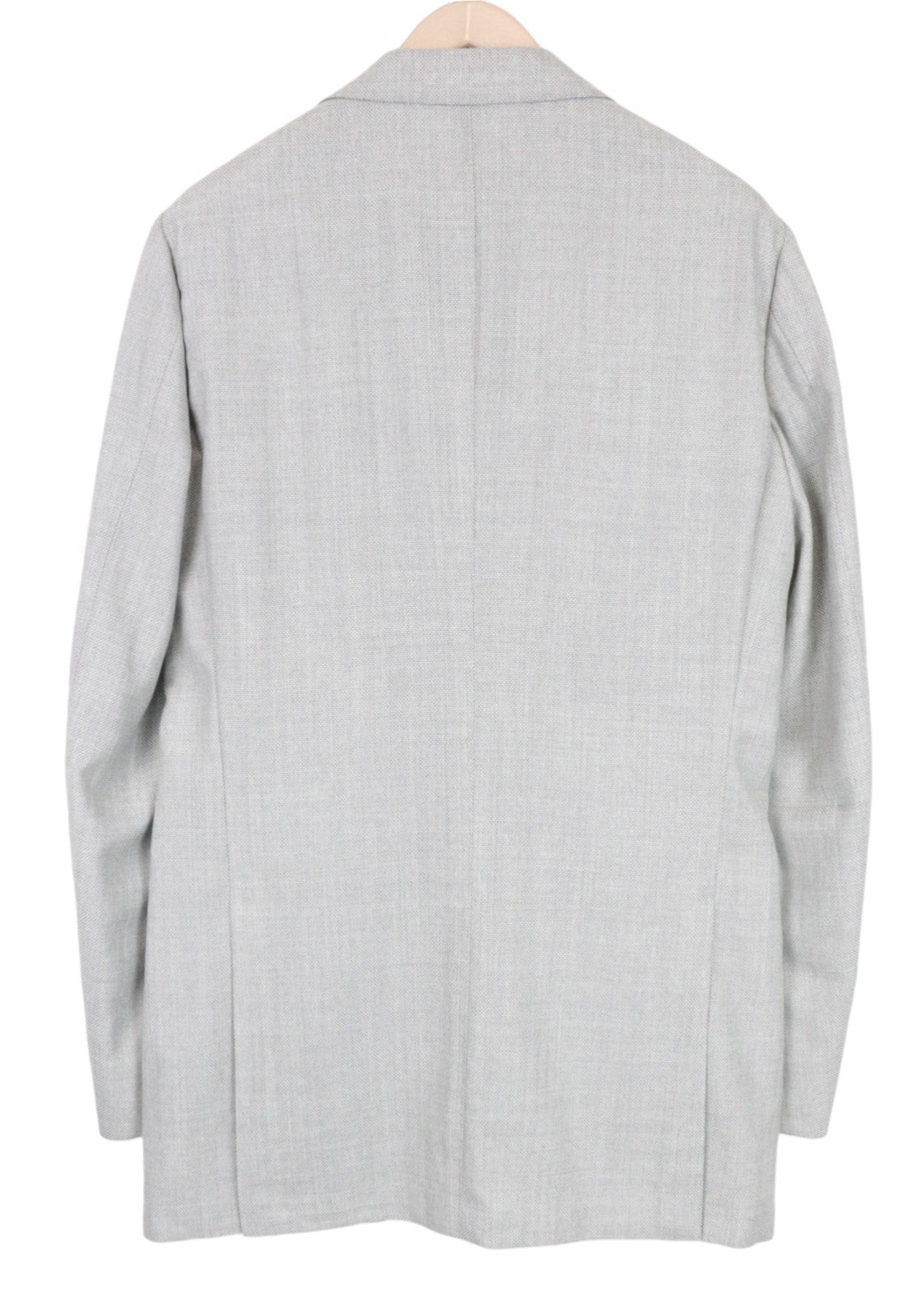 SUITSUPPLY La Spalla Men Suit UK40L Pure Wool Grey Single-Breasted 2 Piece