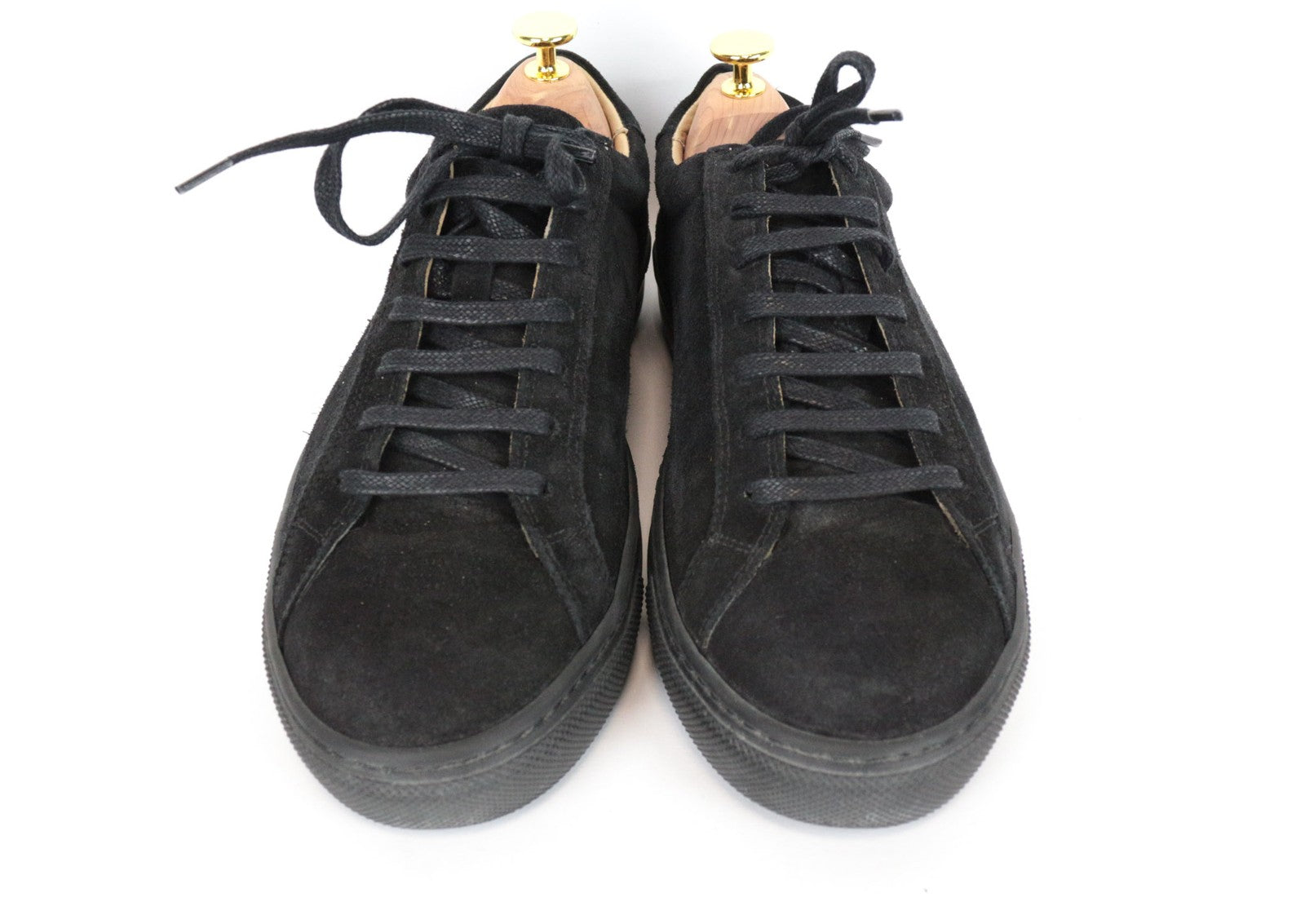 SUITSUPPLY Men Trainers EU41 Brown Leather Suede Low-Top Casual Laced Sneakers