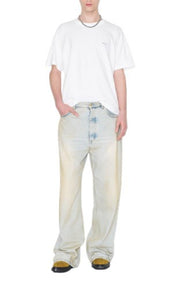 EYTYS Echo Bronze Unltra Baggy Fit Men Jeans W34/L32 Aged Look Unisex RRP370