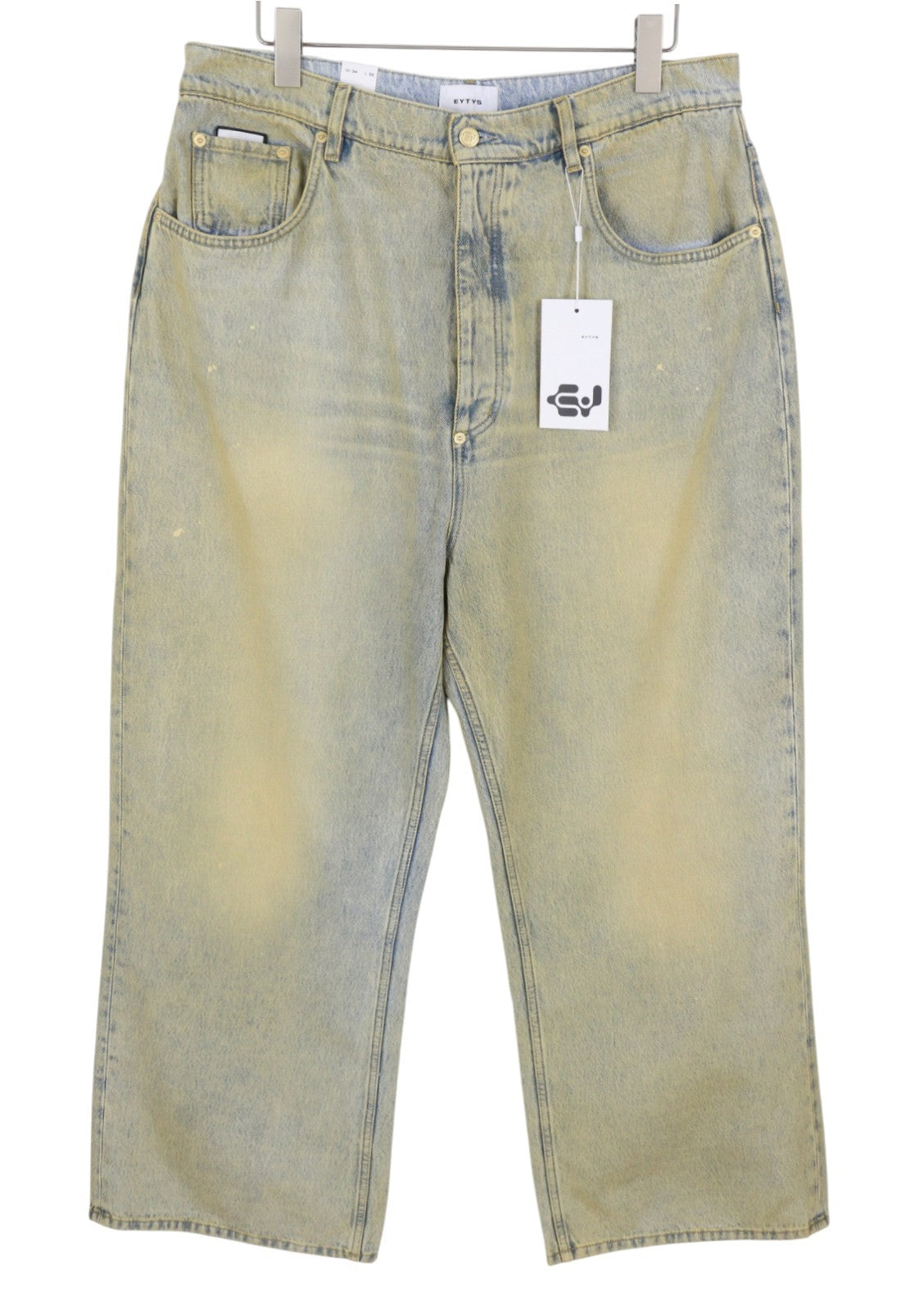 EYTYS Echo Bronze Unltra Baggy Fit Men Jeans W34/L32 Aged Look Unisex RRP370