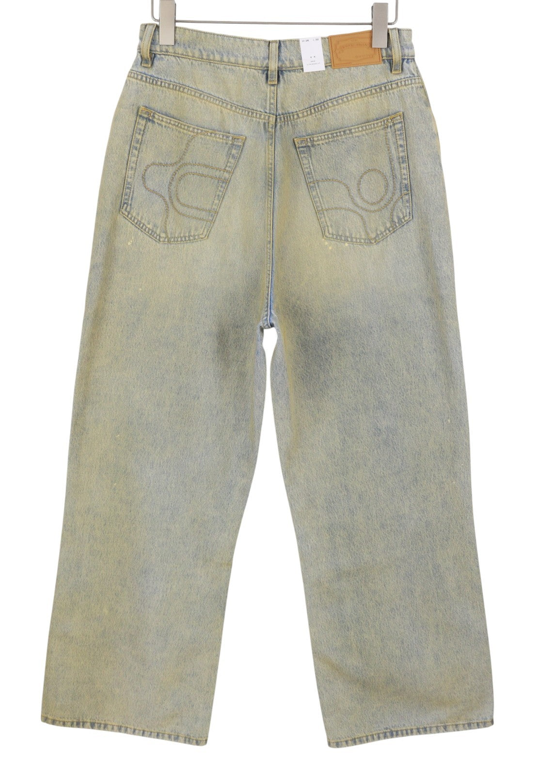 EYTYS Echo Bronze Unltra Baggy Fit Men Jeans W28/L32 Aged Look Unisex RRP370