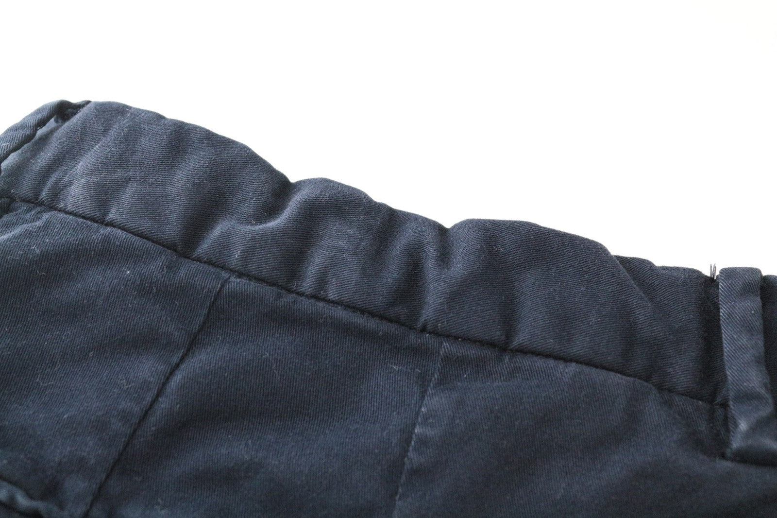 SUITSUPPLY Porto Novo Men Trousers UK40R Navy Cotton Stretch Lined Casual Chino