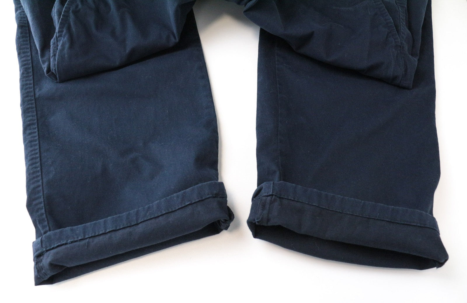 SUITSUPPLY Porto Novo Men Trousers UK40R Navy Cotton Stretch Lined Casual Chino