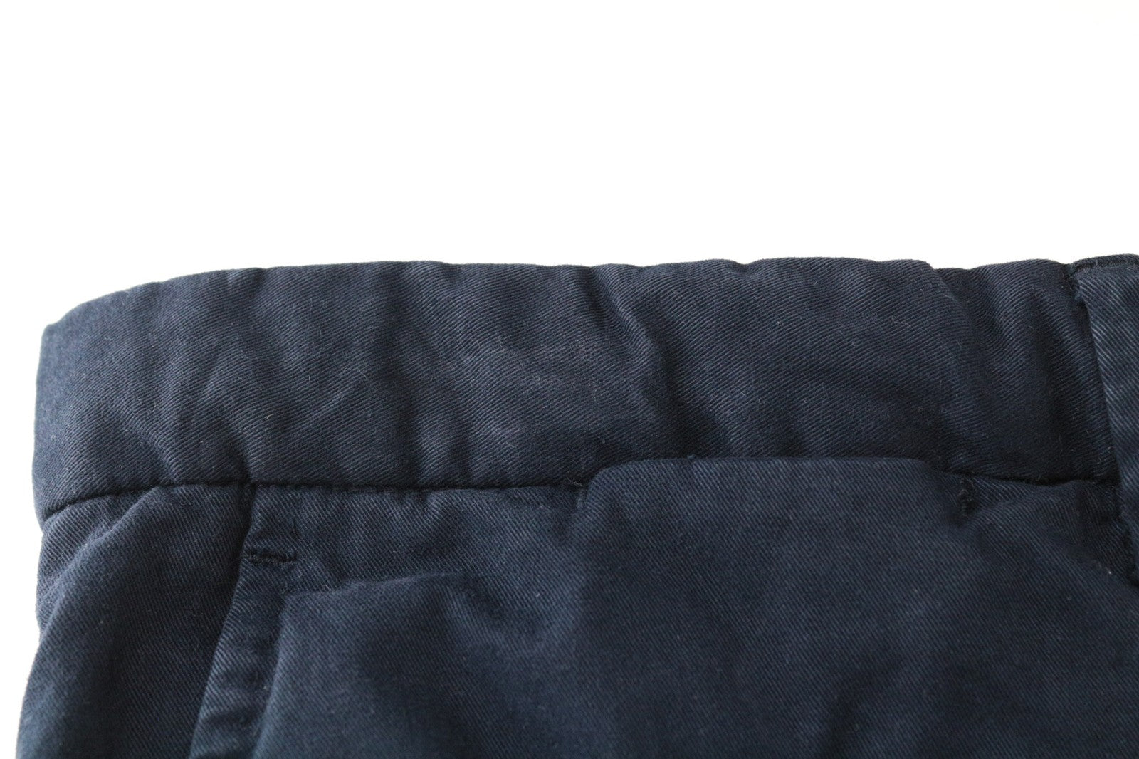 SUITSUPPLY Porto Novo Men Trousers UK40R Navy Cotton Stretch Lined Casual Chino