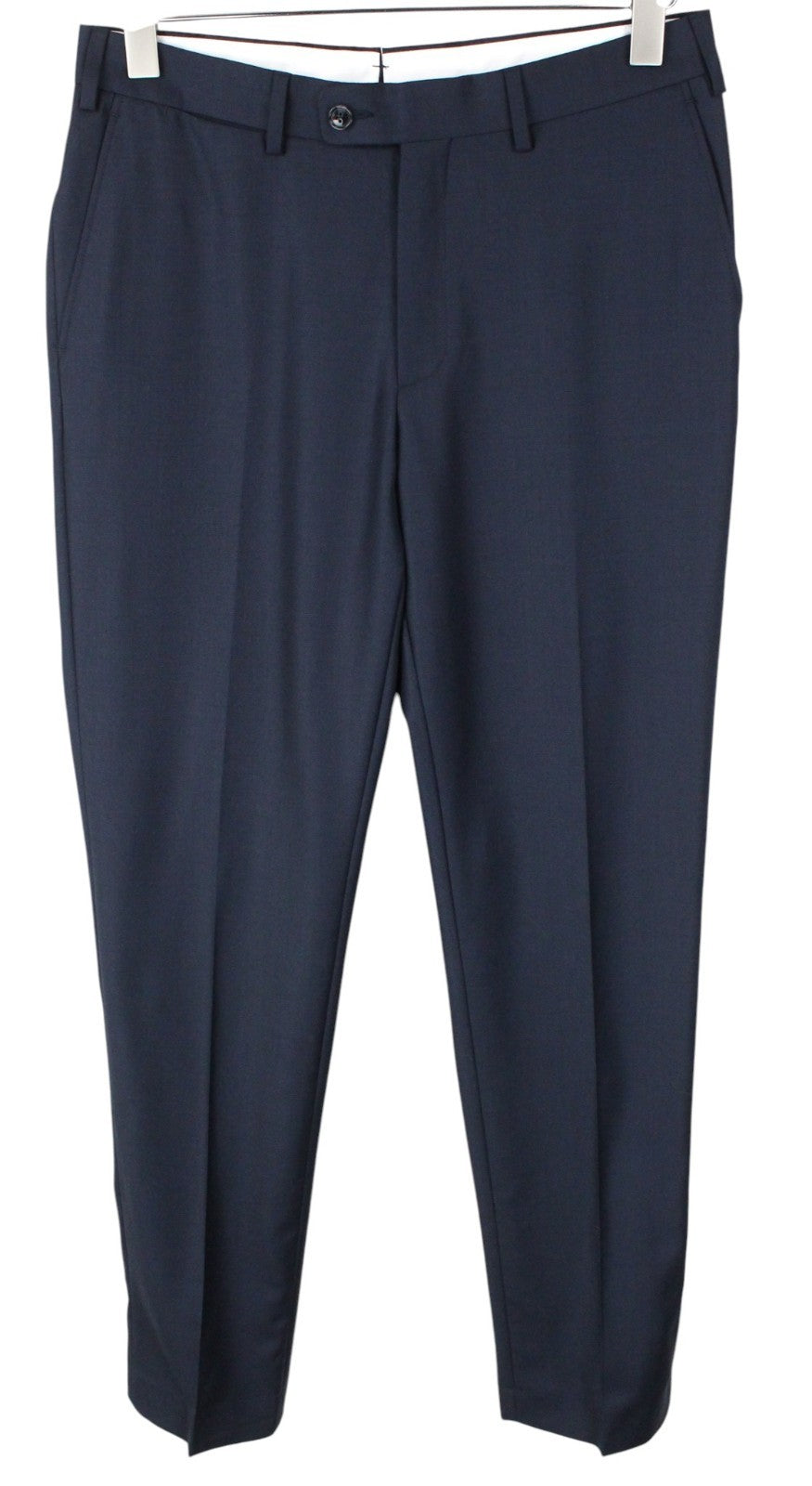 SUITSUPPLY Lazio Men Suit UK36R Slim Pure Wool Super 110's Navy Blue 2 Piece