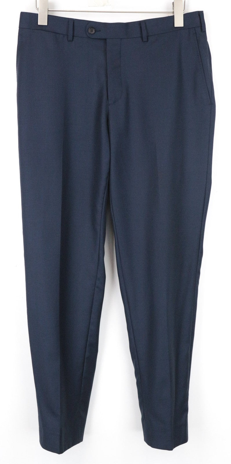 SUITSUPPLY Lazio Men Suit UK42R Pure Wool S110 2-Piece Blue Slim Cut Formal
