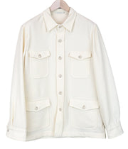 SUITSUPPLY William Men Jacket UK42R Lightweight Beige Wool Cotton Unlined