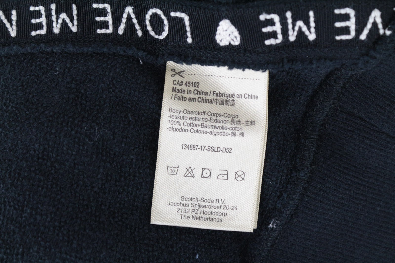SCOTCH & SODA Ams Blauw Women T-Shirt S Black Pure Cotton Sleeveless Tank Top