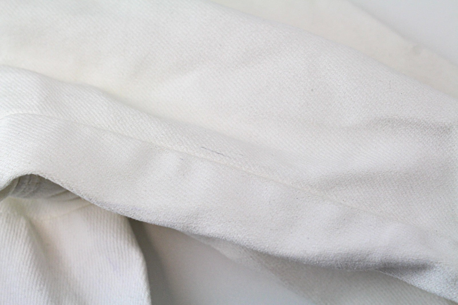 MAISON SCOTCH Women Jacket M White Cotton Stretch Long Sleeved Coated Denim