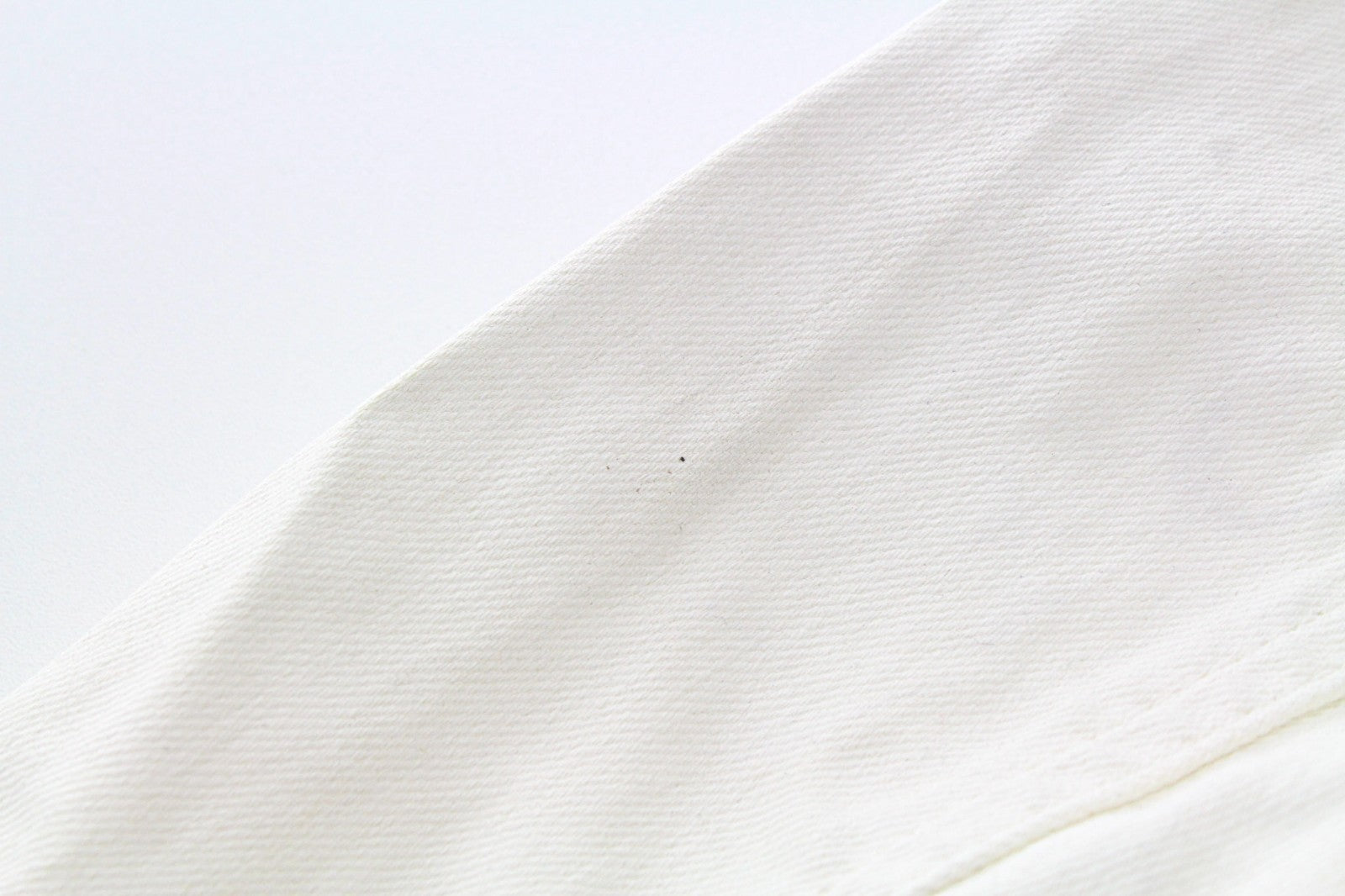 MAISON SCOTCH Women Jacket M White Cotton Stretch Long Sleeved Coated Denim