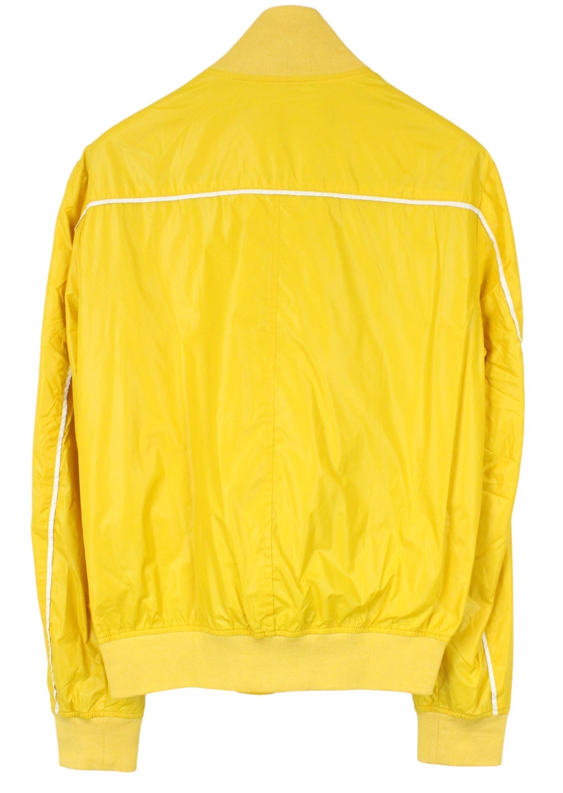 RICHMOND Men Jacket 48 M Yellow Single-Breasted Zipped Lightweight Casual