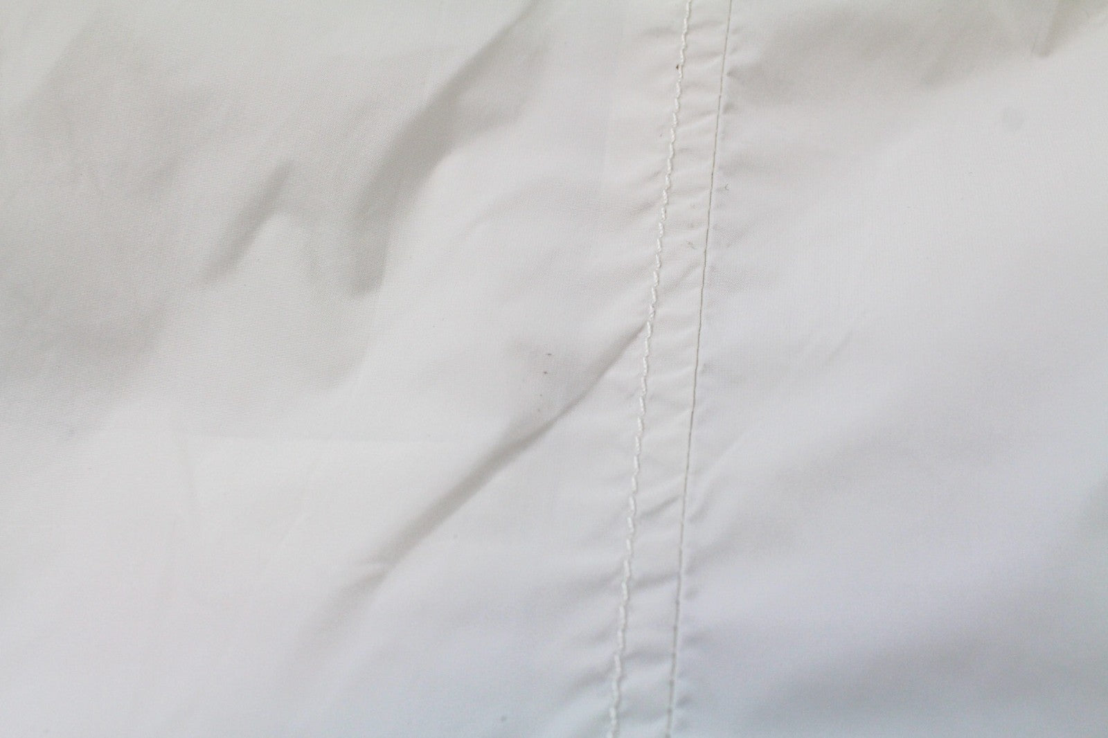 RICHMOND Men Jacket 52 L Ivory Off-White Single-Breasted Zipped Lightweight