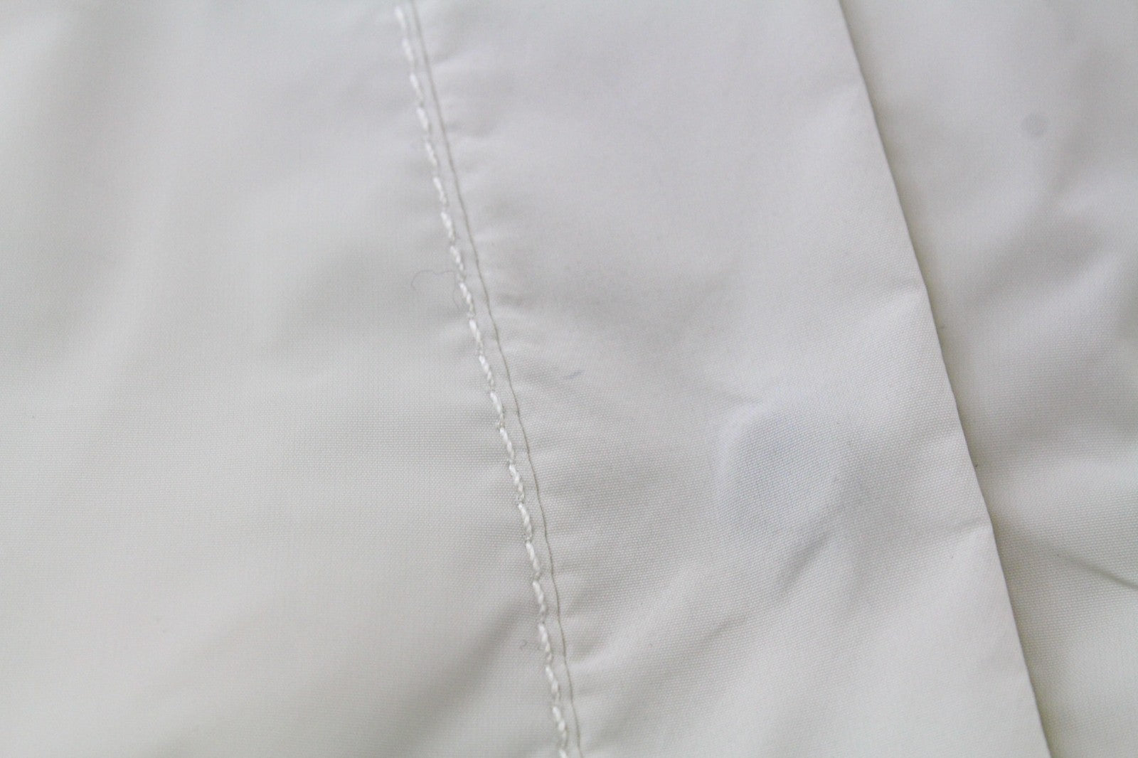 RICHMOND Men Jacket 52 L Ivory Off-White Single-Breasted Zipped Lightweight