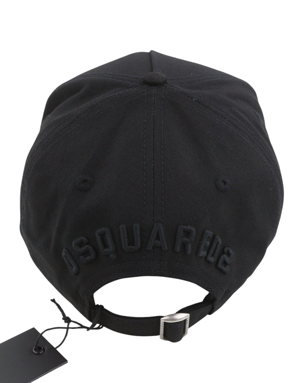 DSQUARED2 Men Cap OS Black Embroidered Logo Baseball Unisex