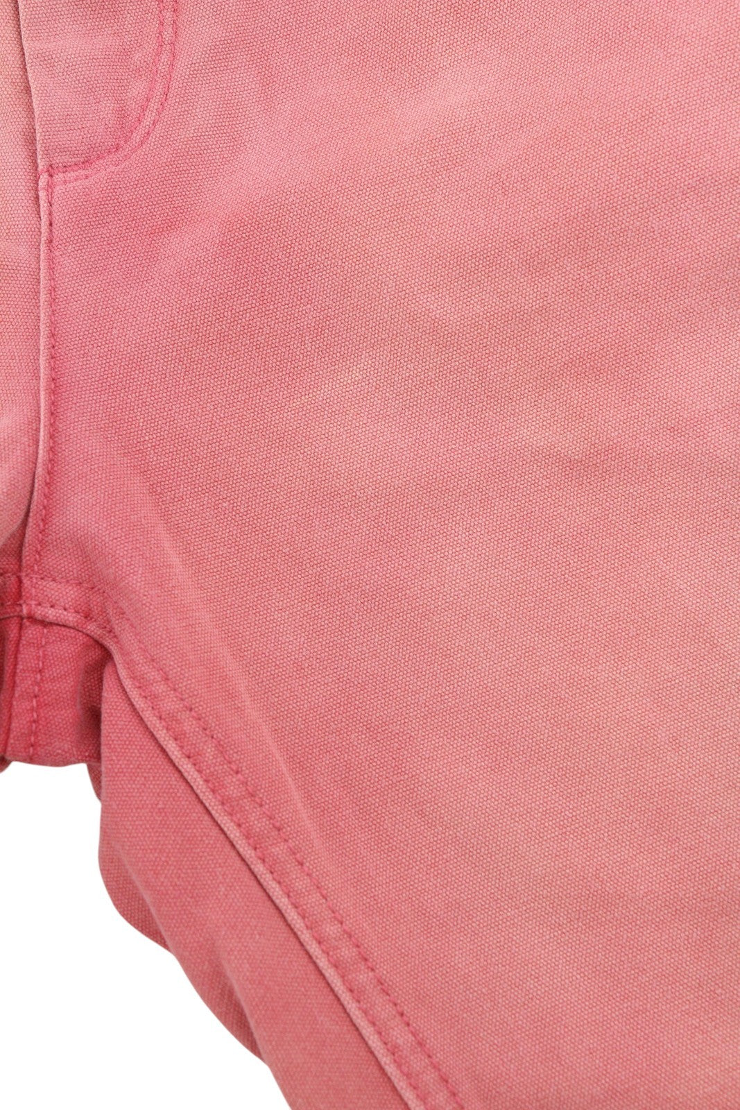SCOTCH & SODA Men Shorts W32 Pink Garment Dye Faded Zip Fly Chino
